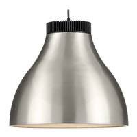 Progress Lighting 1 Light 30 watt 3000K Natural White Brushed Nickel Dimmable LED Pendant Light Fixture