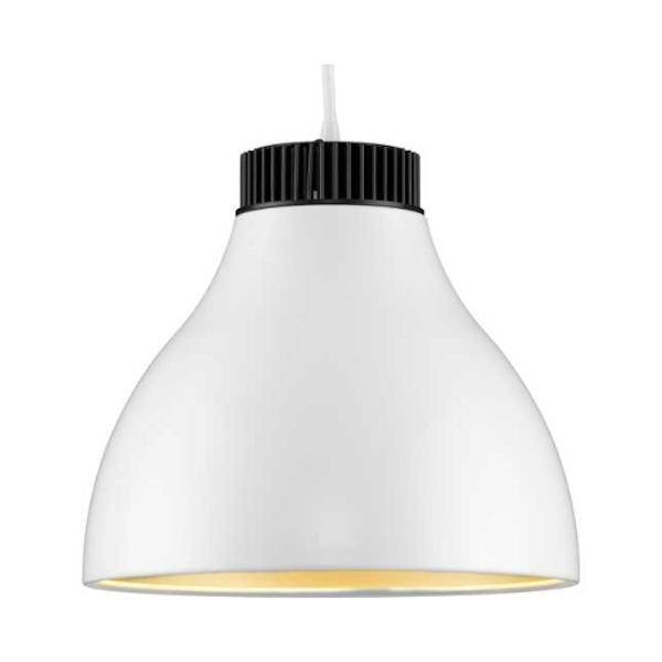 1 Light 20 watt 3000K Natural White Satin White Dimmable LED Pendant Light Fixture