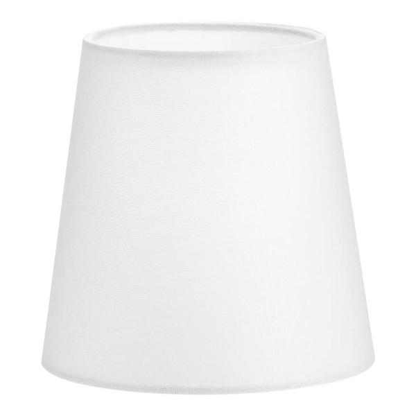 White Linen Tapered Shade Elara Collection