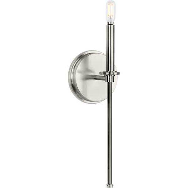 1 Light 120 volt Brushed Nickel Candelabra Base Light Fixture