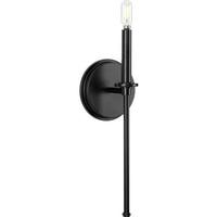 Progress Lighting 1 Light 120 volt Matte Black Candelabra Base Light Fixture