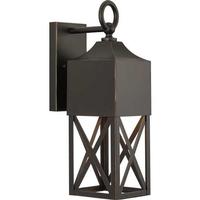 Progress Lighting 1 Light Antique Bronze Outdoor Birkdale Wall Light Fixture