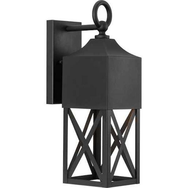 1 Light Black Outdoor Birkdale Wall Light Fixture