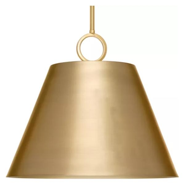 3 Light Brushed Bronze Metal Dome Dimmable Pendant Light Fixture