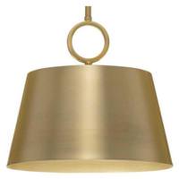 Progress Lighting 1 Light Brushed Bronze Dimmable Pendant Light Fixture