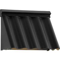 Progress Lighting 8 watt 120 volt 2700K Warm White Matte Black Outdoor Point Dume-Wakecrest-LED Wall Light Fixture