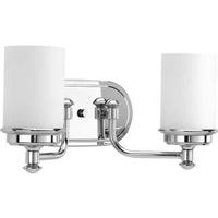 Progress Lighting 1 Light 120 volt Vintage Brass Vanity Light Fixture