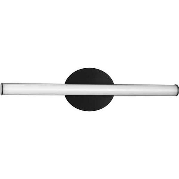 24" 18 watt 120 volt CCT Selectable Matte Black Dimmable