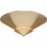 Progress Lighting 4 Light Soft Gold Painted Steel Cone Ceiling Light Fixture