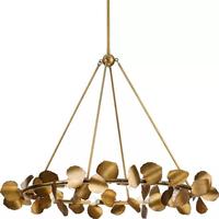 Progress Lighting 8 Light Gold Ombre Modern Organic Style Chandelier Light Fixture