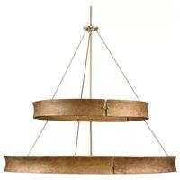 Progress Lighting 13 Light Soft Gold Foundry Gold Accent Chandelier Light Fixture