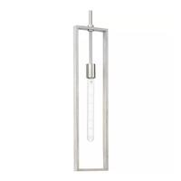 Progress Lighting 1 Light Brushed Nickel Grey Washed Oak Pendant Light Fixture