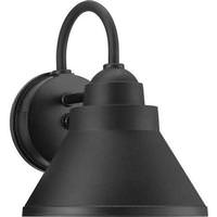 Progress Lighting 1 Light Non-Metallic Black Bayside Wall Light Fixture