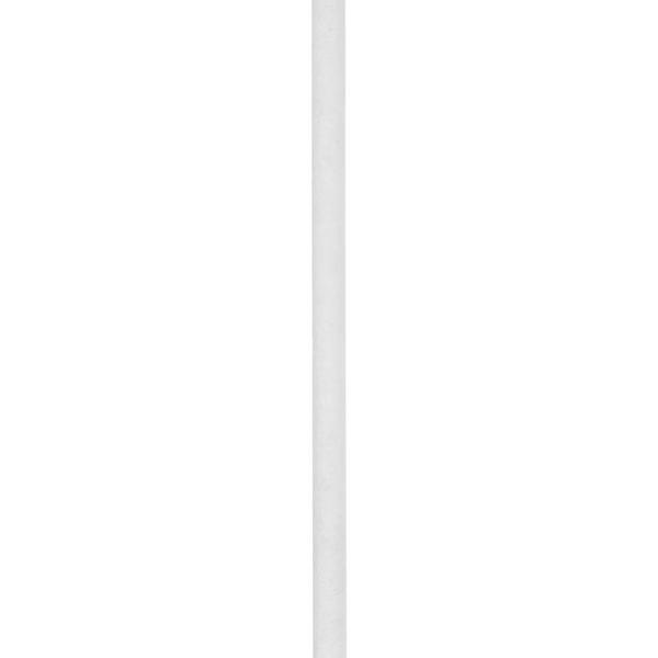 White Plaster Two 6-inch and One 12-inch Stem Extension Kit