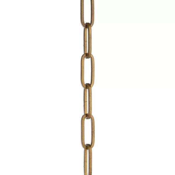 4' Gold Ombre Finish Square Profile Fixture Accessory Chain