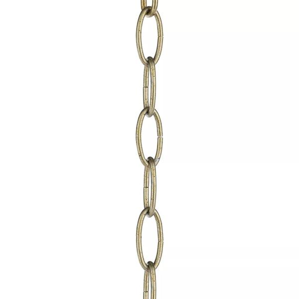 4' Gilded Sliver Fixture Accessory Chain