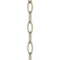 Progress Lighting 4' Gilded Sliver Fixture Accessory Chain