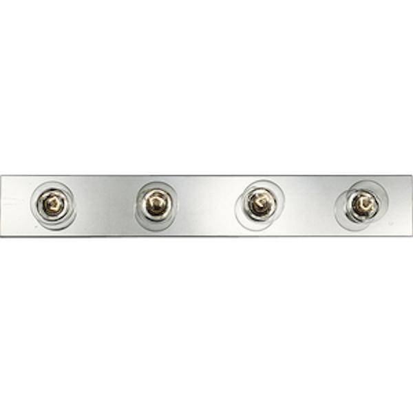 4 Light 120 volt Polished Chrome Vanity Light Fixture
