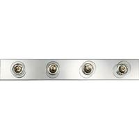 Progress Lighting 4 Light 120 volt Polished Chrome Vanity Light Fixture