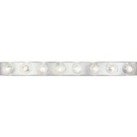 Progress Lighting 8 Light Polished Chrome Broadway Collection Vanity Light Fixture