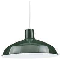 Progress Lighting 1 Light Dark Green Dimmable Pendant Light Fixture