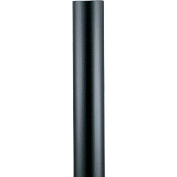 7' Aluminum Black Outdoor Post