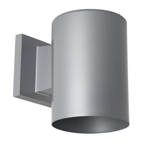 1 Light Gray Aluminum Construction Cylinder Wall Mount Light Fixture