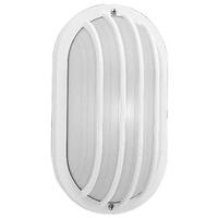 Progress Lighting 1 Light 120 volt White Ribbed Polycarbonate Lens Ceiling Light Fixture