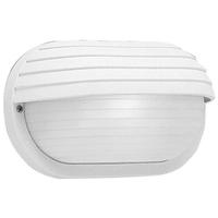 Progress Lighting 1 Light 120 volt White Ribbed Polycarbonate Lens Ceiling Light Fixture