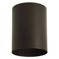 Progress Lighting 1 Light Antique Bronze Aluminum Construction Cylinder Light Fixture