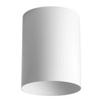 Progress Lighting 1 Light White Aluminum Construction Cylinder Light Fixture