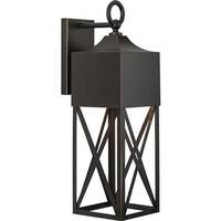 Progress Lighting 1 Light Antique Bronze Outdoor Birkdale Wall Light Fixture