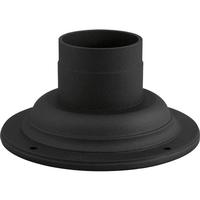 Progress Lighting 7" Black Pedestal Mount for Post-Top Fixture