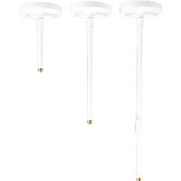Progress Lighting White Aluminum Pendant Kit