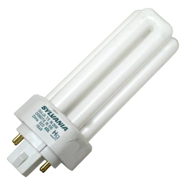 26 watt T4 4-Pin Base 3500K Natural White CFL