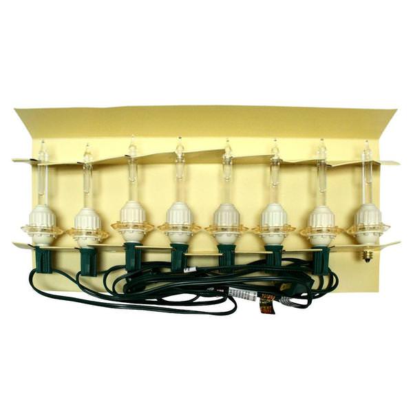 7 Light White Bubble Light Set