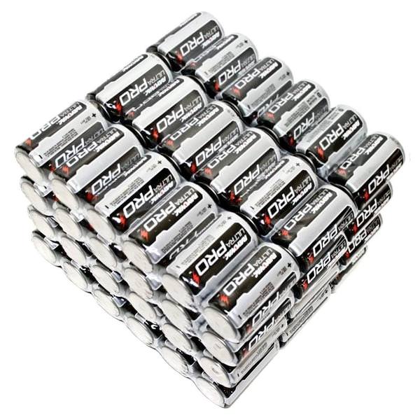 D Cell 1.5 volt Alkaline Battery (72 pack)
