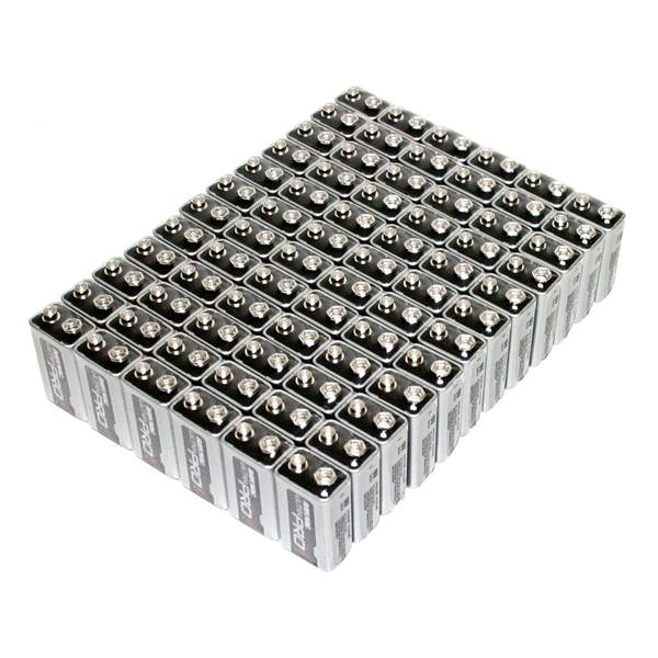 9 volt Alkaline Battery (72 pack)