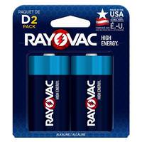 Rayovac D High Energy Battery (2 pack)