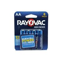 Rayovac AA High Energy Battery (8 pack)