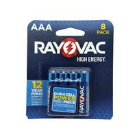Rayovac AAA High Energy Battery (8 pack)