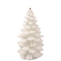 RAZ Imports 8" White Christmas Tree LED Wax Candle