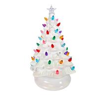 RAZ Imports 13" Battery Operated White LED Tree (Batteries Not Included)