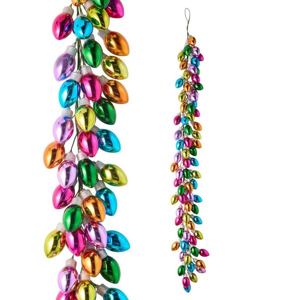 6' Multi-Color Decorative Bulb Garland