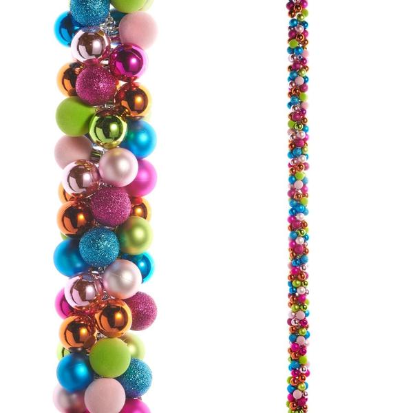 5' Multi-Color Ball Garland