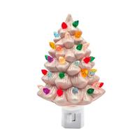 RAZ Imports 6" Pink Tree Vintage Night Light