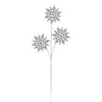 RAZ Imports 25" Gem Snowflake Spray