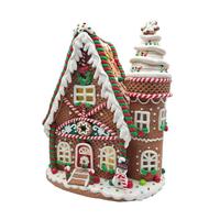 RAZ Imports 12" Battery Operated Lighted Gingerbread House