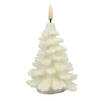 RAZ Imports 5.5" White Christmas Tree LED Wax Candle