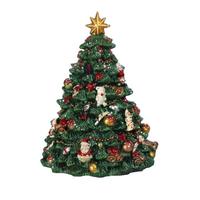 RAZ Imports 5.75" Wind Up Animated Musical Green Tree